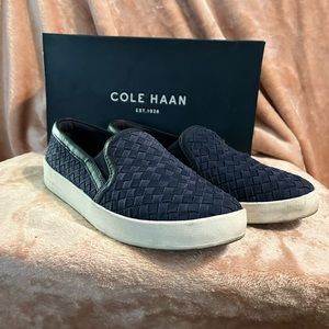 Cole Haan Grandpro Spectator Slip-On Marine Blue size 8.5